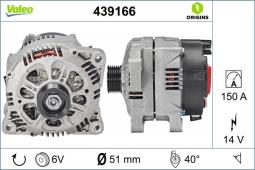 ALTERNATOR CITROEN XM 1/XANTIA I/406 (99/TOWAR DOSTĘPNY DO 14 DNI/ VALEO VAL439166