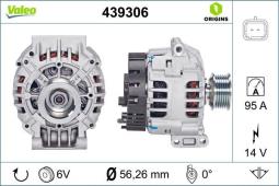 ALTERNATOR RENAULT CLIO II FACELIFT 1.6 /TOWAR DOSTĘPNY DO 14 DNI/ VALEO VAL439306