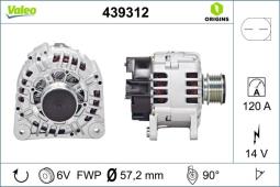 ALTERNATOR AUDI A3 (96>2000) 1.9 TDI    /TOWAR DOSTĘPNY DO 14 DNI/ VALEO VAL439312