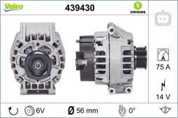 ALTERNATOR DACIA LOGAN 1.4 MPI          /TOWAR DOSTĘPNY DO 14 DNI/ VALEO VAL439430