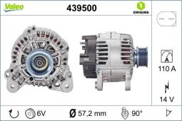 ALTERNATOR VW A3 2                      /TOWAR DOSTĘPNY DO 14 DNI/ VALEO VAL439500