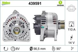 ALTERNATOR                              RENAULT TWINGO 1,6 08-11 VAL439591