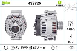 ALTERNATOR                              VW PASSAT 1,8 11- VAL439725