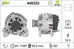 ALTERNATOR                              VW GOLF 1,2 09- VAL440323
