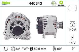 ALTERNATOR                              VW CRAFTER 2,5D 06-11 VAL440343