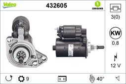 ROZRUSZNIK VW D9E 140                   /TOWAR DOSTĘPNY DO 14 DNI/ VALEO VAL432605
