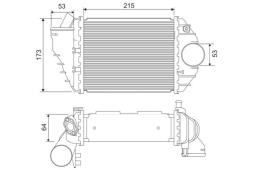 INTERCOOLER /VALEO/ VAL818827