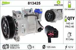 SPRĘŻARKA KLIM.AUDI A4 08- 3.2FSI / AUDIA6 08- 2.8FSI VALEO VAL813425