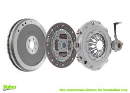 SPRZ.KPL.RENAULT 1,9DCI 01- /LAGUNA/ /+ KOŁO DWUMASOWE/ VALEO VAL845011       K4P