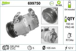 KOMPRESOR KLIM.OPEL ASTRA G 98- VALEO VAL699750