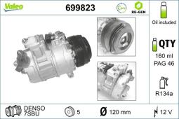 KOMPRESOR KLIM.BMW 5 S E39 VALEO VAL699823