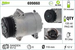 KOMPRESOR KLIM.RENAULT ESPACE VALEO VAL699860