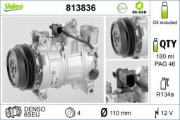 SPRĘŻARKA KLIM.                         AUDI A6 2,5D 99-01 VAL813836