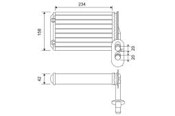 NAGRZEWNICA VW GOLF II VALEO VAL812031