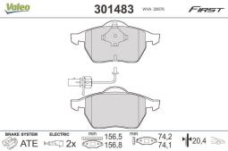 KLOCKI HAM.                             AUDI A4 06-09 VAL301483