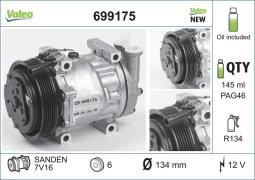 KOMPRESOR KLIM.FIAT BRAVO/ BRAVA VALEO VAL699175
