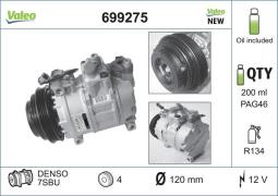 KOMPRESOR KLIM.AUDI A4,A6,A8 VALEO VAL699275