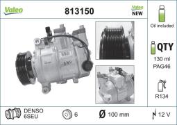 KOMPRESOR KLIM.AUDI A4 00- VALEO VAL813150
