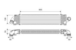 INTERCOOLER FORD FOCUS 1,6-2,0TDCI 04- VALEO VAL818717
