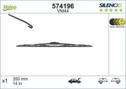 PIÓRO WYCIERACZKI 350MM 1SZT /SILENCIO/ /TYŁ/ VALEO VAL574196  VM44