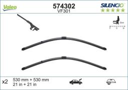 PIÓRO WYCIERACZKI 530MM/530MM 2SZT /SILENCIOXTRM/ VW PASSAT 02- VALEO VAL574302  VM301