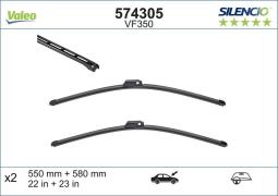 PIÓRO WYCIERACZKI 550MM/580MM 2SZT /SILENCIOXTRM/ AUDI A4 02- VALEO VAL574305  VM350