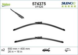 PIÓRO WYCIERACZKI 650MM/400MM 2SZT /SILENCIOXTRM/ OPEL CORSA D VALEO VAL574375  VM426