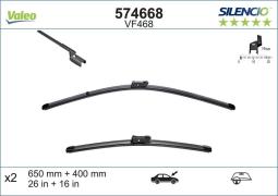 PIÓRO WYCIERACZKI 650MM/400MM 2SZT /SILENCIOXTRM/ CITROEN BERLINGO 08- VALEO VAL574668  VM468
