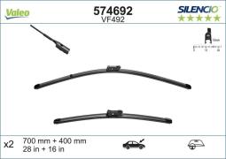 PIÓRO WYCIERACZKI 700MM/400MM 2SZT /SILENCIOXTRM/ VALEO VAL574692
