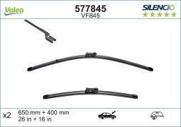 PIÓRO WYCIERACZKI 650MM/400MM 2SZT TOYOTA AVENSIS 08- VALEO VAL577845