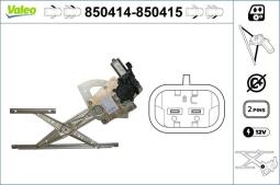 MECH.PODN.SZYBY TOYOTA YARIS 03 9/02- VALEO VAL850414