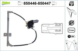 MECH.PODN.SZYBY VW PASSAT VALEO VAL850446