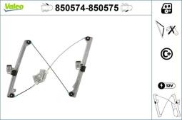 MECH.PODN.SZYBY VW PASSAT 98- /L/ /PRZ/ /ELEKT/ /-SILNICZEK/ VALEO VAL850574