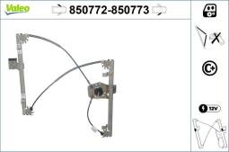 MECH.PODN.SZYBY OPEL CORSA              /TOWAR DOSTĘPNY DO 14 DNI/ VALEO VAL850772