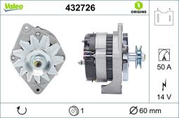ALTERNATOR RENAULT A13N 110             /TOWAR DOSTĘPNY DO 14 DNI/ VALEO VAL432726