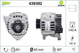 ALTERNATOR AUDI A6 ALLROAD (2000>)/A6 (2/TOWAR DOSTĘPNY DO 14 DNI/ VALEO VAL439392