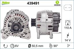 ALTERNATOR VW A3 1                      /TOWAR DOSTĘPNY DO 14 DNI/ VALEO VAL439491