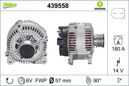 ALTERNATOR VW PASSAT MOTEUR 2L FSI - 3,2/TOWAR DOSTĘPNY DO 14 DNI/ VALEO VAL439558