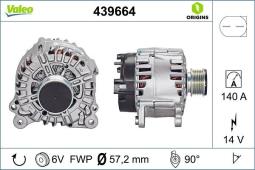CZĘŚCI ALTERNATORA /VALEO/ VAL439664