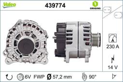 ALTERNATOR                              /VALEO/ VAL439774