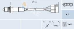 SONDA LAMBDA FAE FAE77239