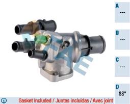 TERMOSTAT FIAT 1,9-2,4JTD 01- 88C FAE FAE5341388