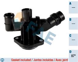 TERMOSTAT VW 2,0FSI 03- /PASSAT,A3/ FAE FAE5353087