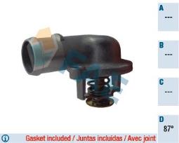 TERMOSTAT VW T5 2,5D 03- FAE FAE5352887