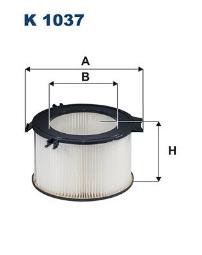 FILTR NAWIEWU VW /T4/ FILTRON K1037          6