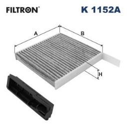 FILTR KABINY NISSAN 1,0-1,6 16V 03- /WĘGLOWY/ FILTRON K1152A