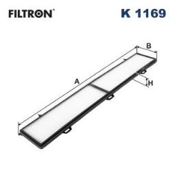 FILTR NAWIEWU BMW 3 04- /E90,91/ FILTRON K1169          1
