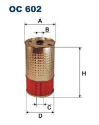 FILTR OLEJU DB DIESEL /124/ FILTRON FOC602        12