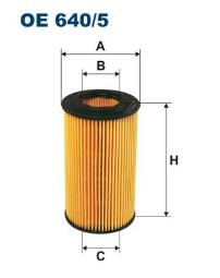 FILTR OLEJU DB DIESEL 2,2CDI            97- FILTRON FOE640/5       6