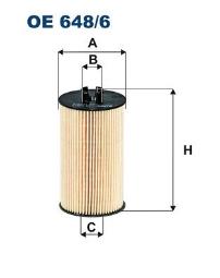FILTR OLEJU OPEL BENZ.1,6-1,8 16V 05- /ASTRA H/ FILTRON FOE648/6      12